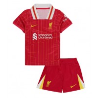 Echipament fotbal Liverpool Tricou Acasa 2024-25 pentru copii maneca scurta (+ Pantaloni scurti)